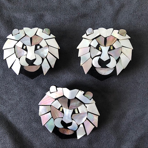 Vintage Pin and Earring set